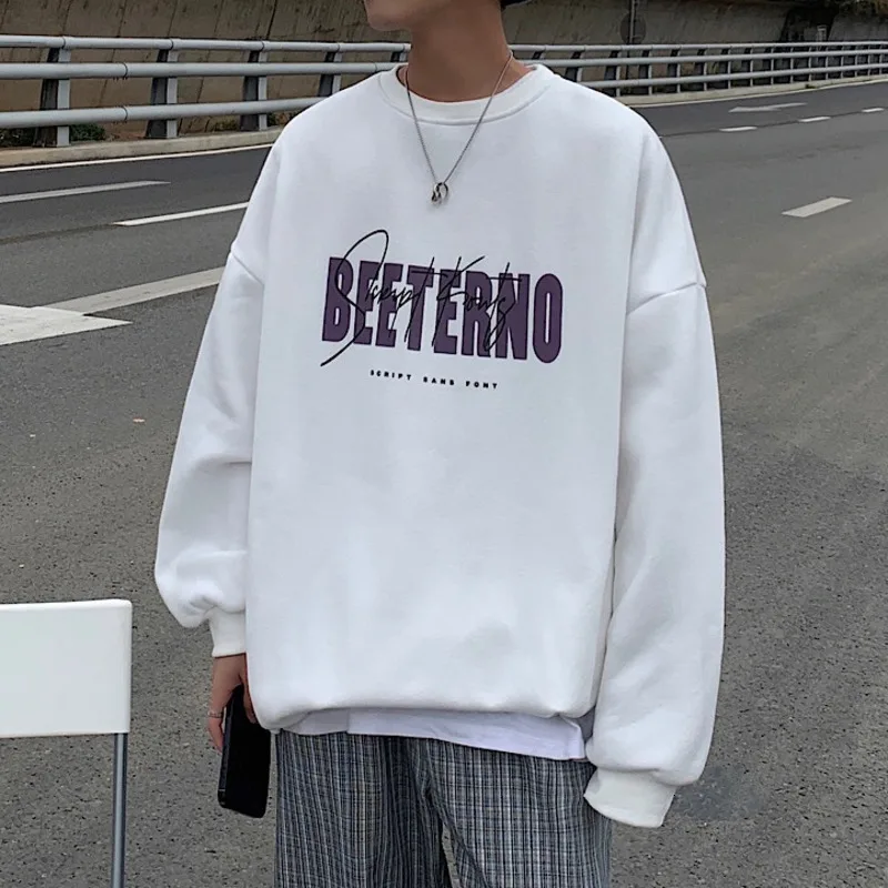

Neploha 2022 Women's Autumn Letter Printed Casual Hoodies Hong Kong Style Streetwear Female Sweatshirts Vintage Loose Pullovers