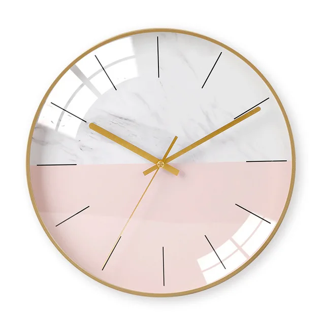 Круглые Настенные часы современные уникальные настенные декоративные белые для