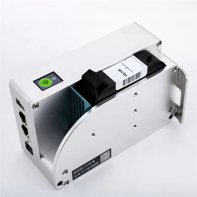Faith 12.7mm 600 DPI Inkjet Marking Machine Industrial Coder TIJ Inkjet Coding Printer 2
