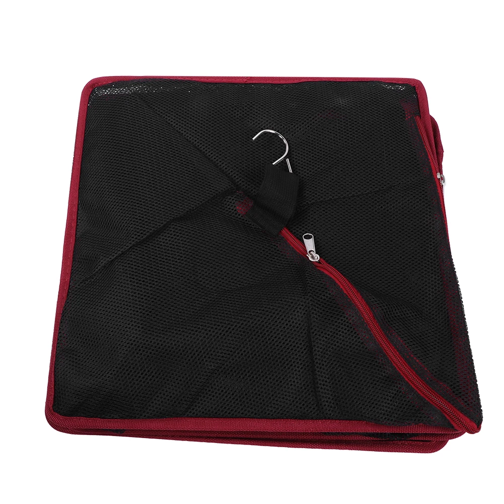 

Larger Outdoor Hanging Drying Rack Folding 4 Layers Storage Basket for Camping Picnic Bag Dry Net Hanging Drying Net