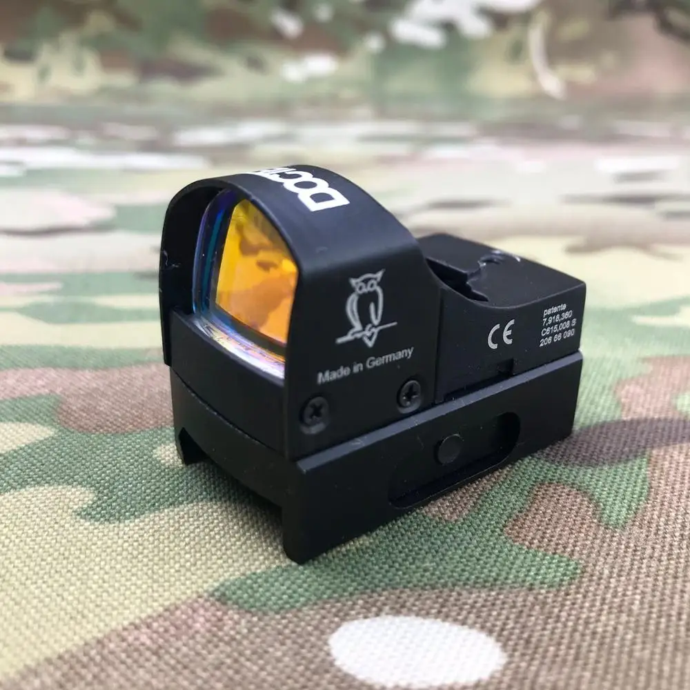 DOC Mini Red Dot Sight голографический точечный прицел с 20 мм Рельсом ласточкин хвост для