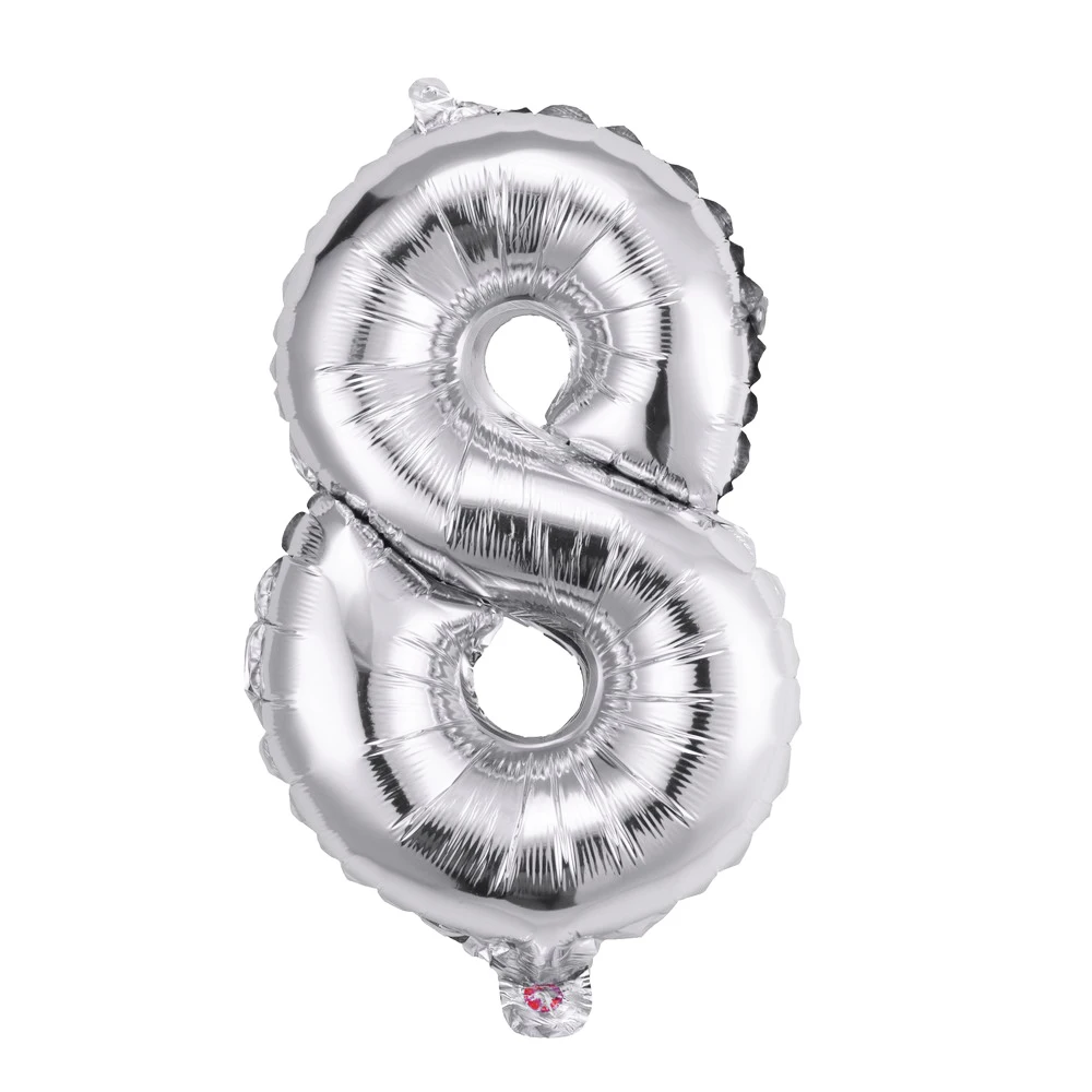 CARRYWON Ballons16 дюймов золотое серебряное число фольгированных шаров цифра воздушный шар День рождения свадьбы украшения день рождения шар - Цвет: Армейский зеленый