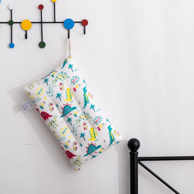 Хлопковая детская подушка для защиты шеи малышей детские кроватки подушки