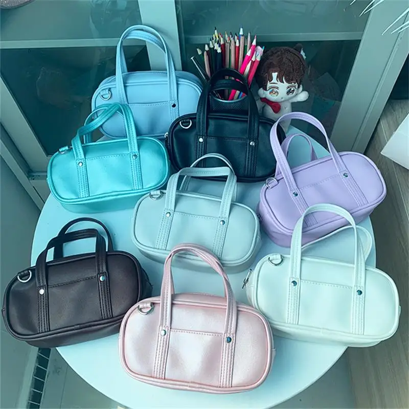 Чистый цвет японская JK Униформа сумка студентов Карандаш Чехол аниме Лолита