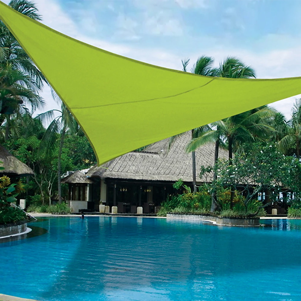 Открытый водонепроницаемый треугольник солнцезащитный козырек полиэстер ткань