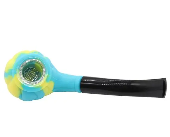 Портативная стеклянная трубка для курения прочный фильтр табачной трубы