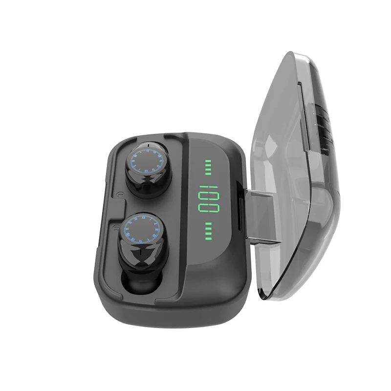 1 шт. беспроводная гарнитура TWS для спорта и бега Bluetooth 5 0 Hi Fi Поддержка IOS/Android HD