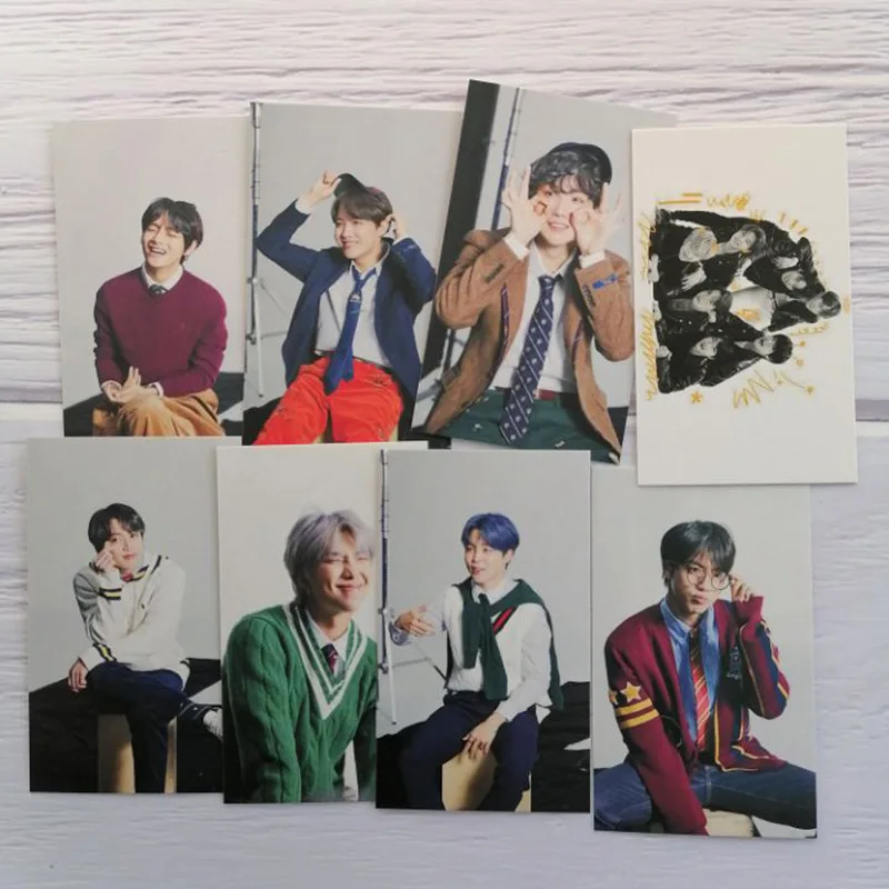 

Wholesale Lomo Card Kpop Bangtan Boys MAP OF THE SOUL :7 Collection Postercard Korean Fashion Boys Poster Picture Fan Photo Card