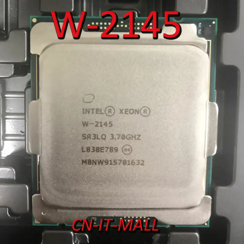 Pulled Xeon W-2145 CPU 3.7GHz 11MB 8 Core 16 Threads LGA2066 Processor