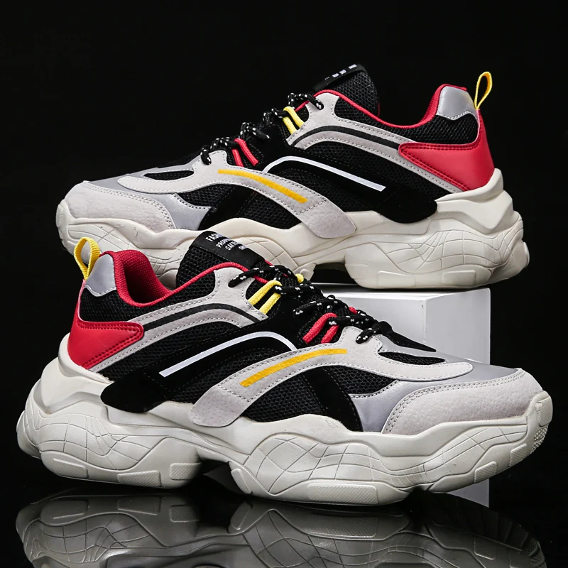 

2020 New Men's Casual Shoes Style Male Footwears High Quality Outdoor Sport Sneaker Zapatillas Hombre Adult Mesh Shoes Dropping