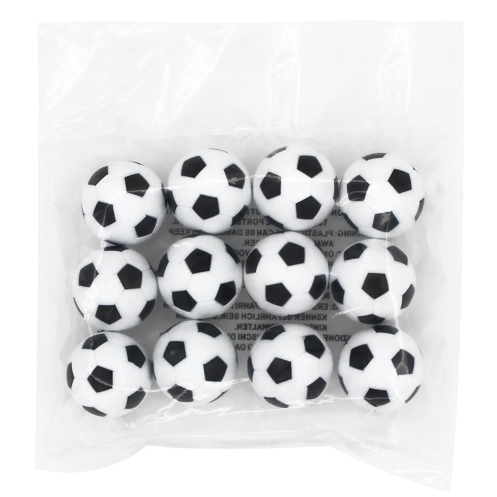 12 шт. мини 36 мм ABS Foosball аксессуары Настольный Футбол 36 мм Плетеные Мячи 24 г/шт. прочные забавные Семейные развлечения