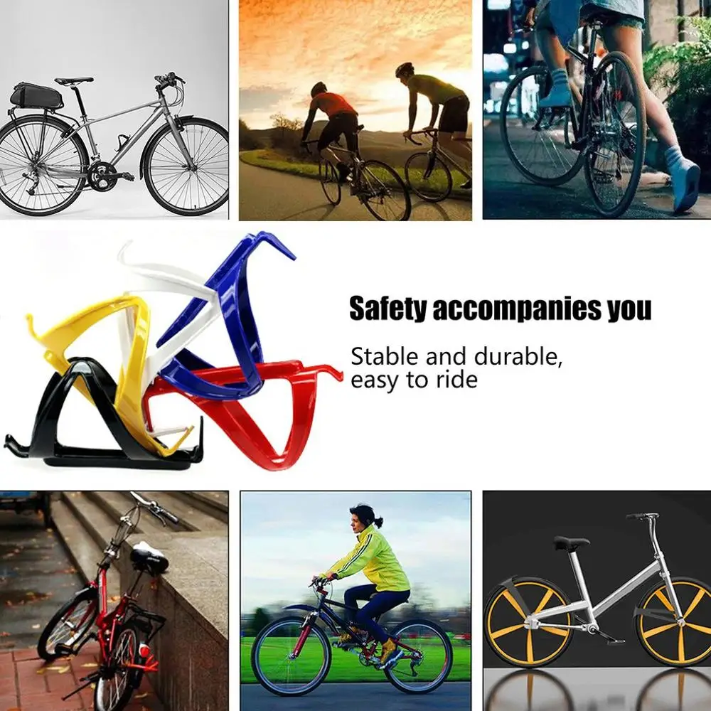 Новый велосипедный держатель для бутылки пластикового велосипеда воды Клетки