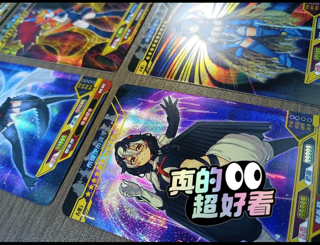 9 piezas, un conjunto de nueve tarjetas Flash de Anime cl&aacute;sico japon&eacute;s, regalos para ni&ntilde;os (autohechos)-3