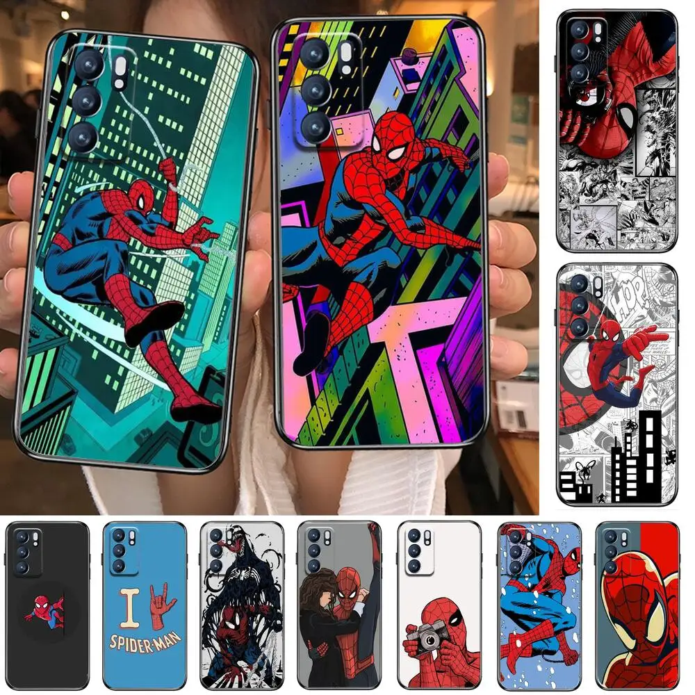 

SpiderMan comic For Realme C3 Case Soft Silicon Back cover OPPO Realme C3 RMX2020 Coque Capa Funda find x3 pro C21 8 Pro a91