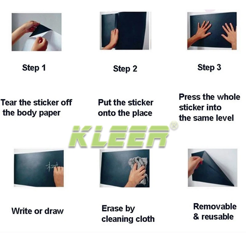 Доска-наклейка с мелом 45x200 см | Дом и сад