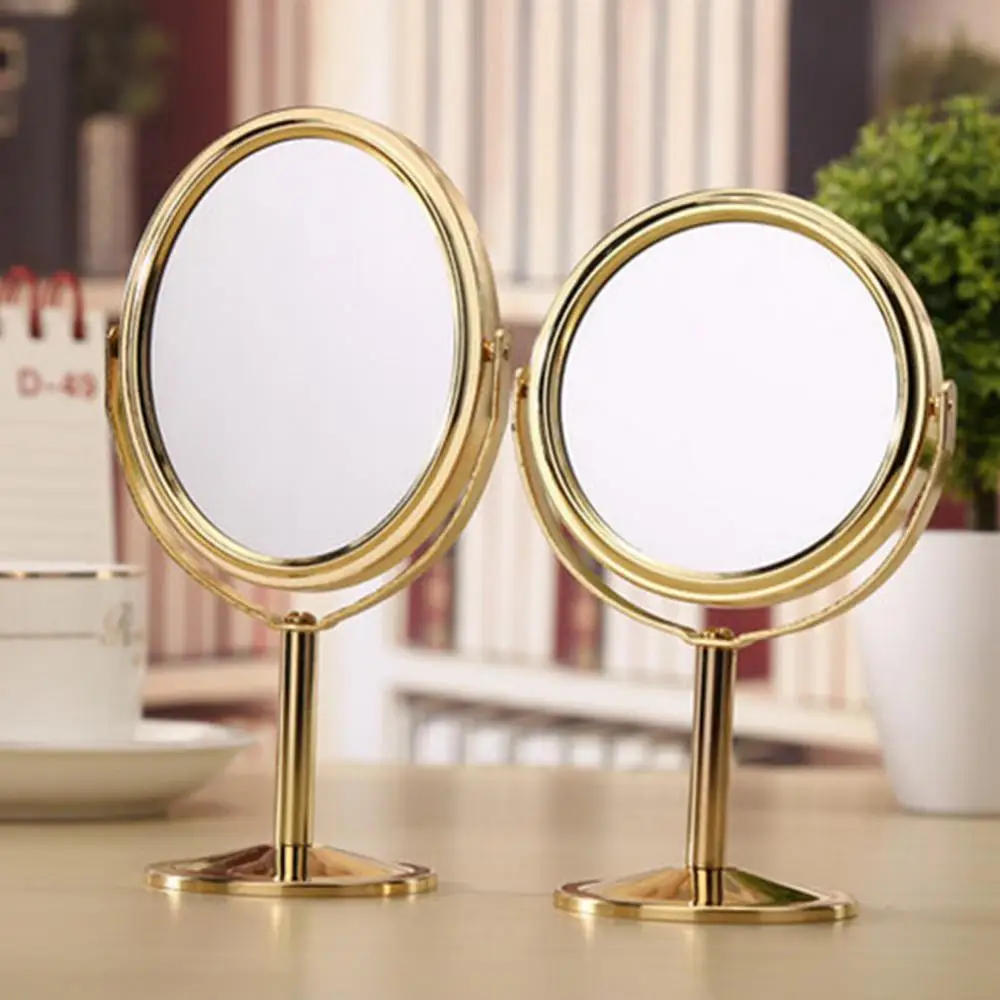 Портативная овальная двухсторонняя Косметическая подставка для макияжа с