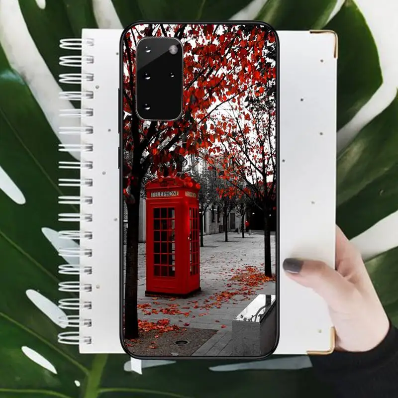 

London phone booth Phone Case For Samsung galaxy S 7 8 9 10 20 edge A 6 10 20 30 50 51 70 note 10 plus