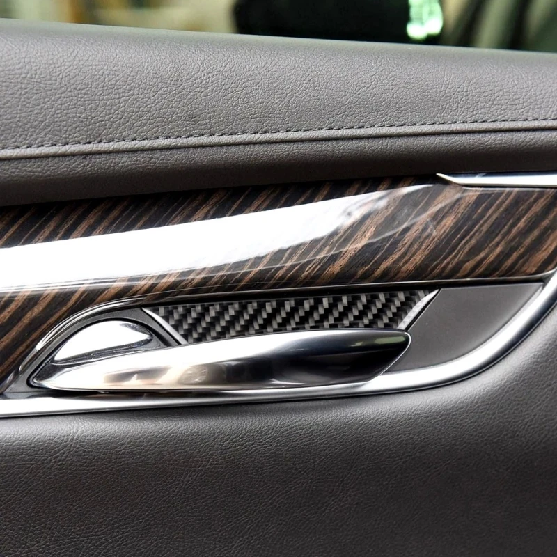 

4 шт., подлокотник из углеродного волокна для Cadillac XT5 2016-2019