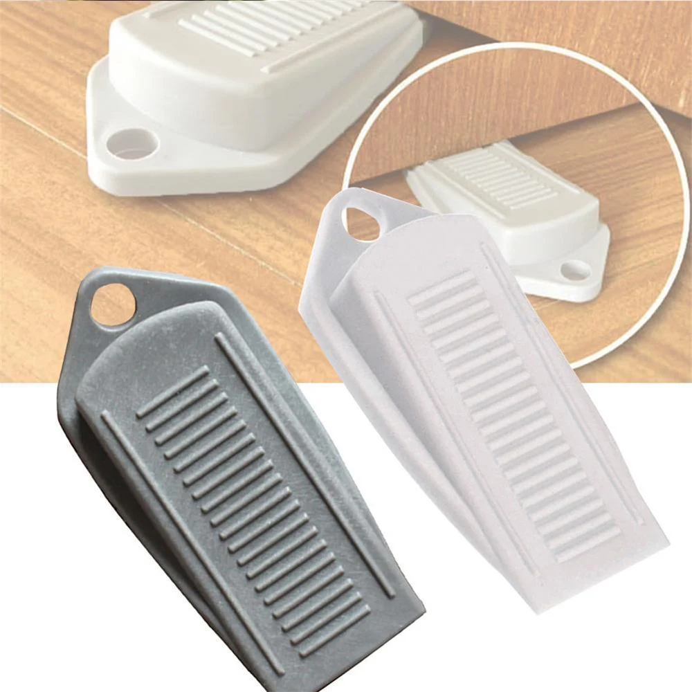 

Wedge Shaped Doorstops Rubber Door Stopper For Home Baby Safe Protector Non-Slip 10.5*4*2cm