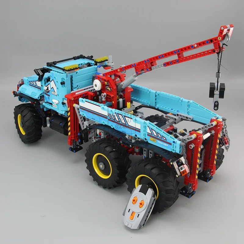 20056 Technic ultimate серия вездеход 6X6 грузовик набор строительных блоков Кирпичи игрушки модель совместима 42070 Детский Рождественский подарок