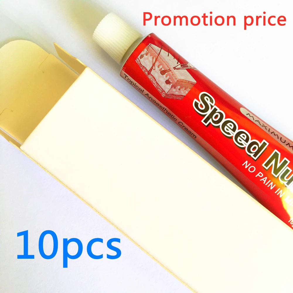 

10PCS 10g speed numb anestesia microblading tktx Tattoo machine kit sticker ink supplies needles pen gun removal printer