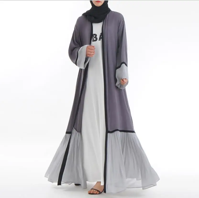 Мусульманская женская одежда ИД абайя хиджаб мусульманская модная индейка