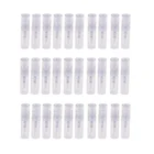 Пустые пластиковые портативные мини-флаконы для духов, прозрачный косметический контейнер, флакон с распылителем для образцов, 50 фотоэлементов, 2 мл, 3 мл, 5 мл