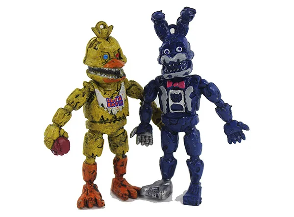 

6 pcs/set Five Nights At Freddy's Action Figure Toy FNAF Bonnie Foxy Freddy Fazbear Bear Freddy Toys For Children Gift