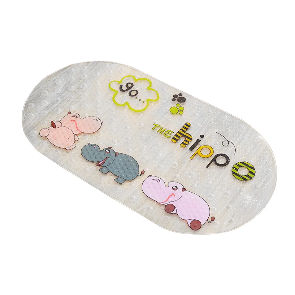 Cartoon Baby Children Anti-slip Durable Suction Cup PVC Bathtub Mats Carpet Shower Floor Mat Bath Soft Massage Pad for bathroom | Дом и сад