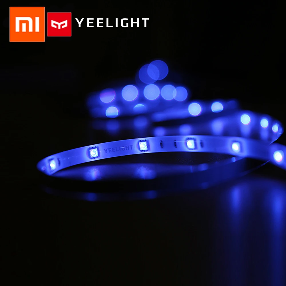 Умная Светодиодная лента Xiaomi Yeelight RGB осветительная полоса для умного дома