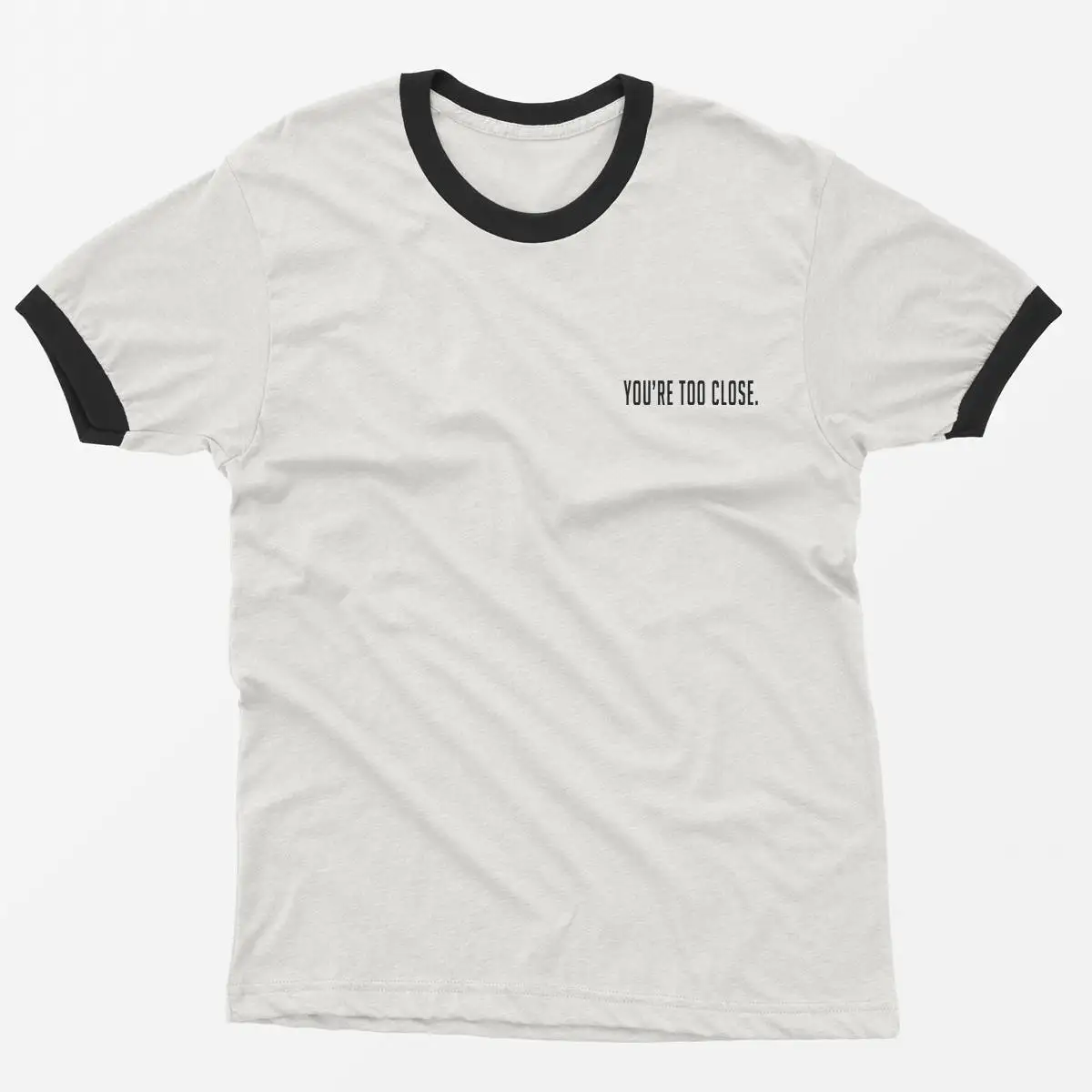 &quotВы находитесь слишком близко&quot Веселые летний с буквенным принтом модные