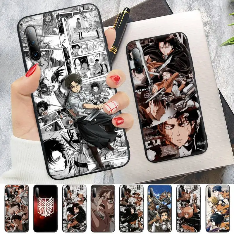 

Anime Attack On Titan Manga Black Silicone Phone Case Cover For Huawei Y6 Y7 Y9 Prime 2019 Y9s Mate 10 20 40 Pro Lite Nova 5t