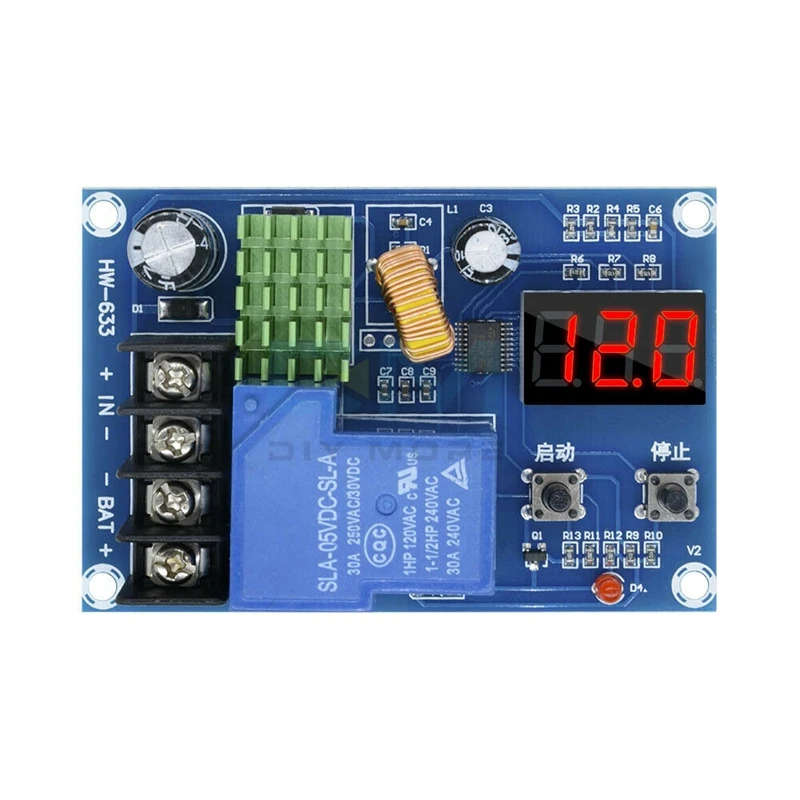 XH-M604 60V Battery Charging Controller Protection Switch With 6-40V To 1.2-36V Voltage Regulator Power Supply Module | Электроника