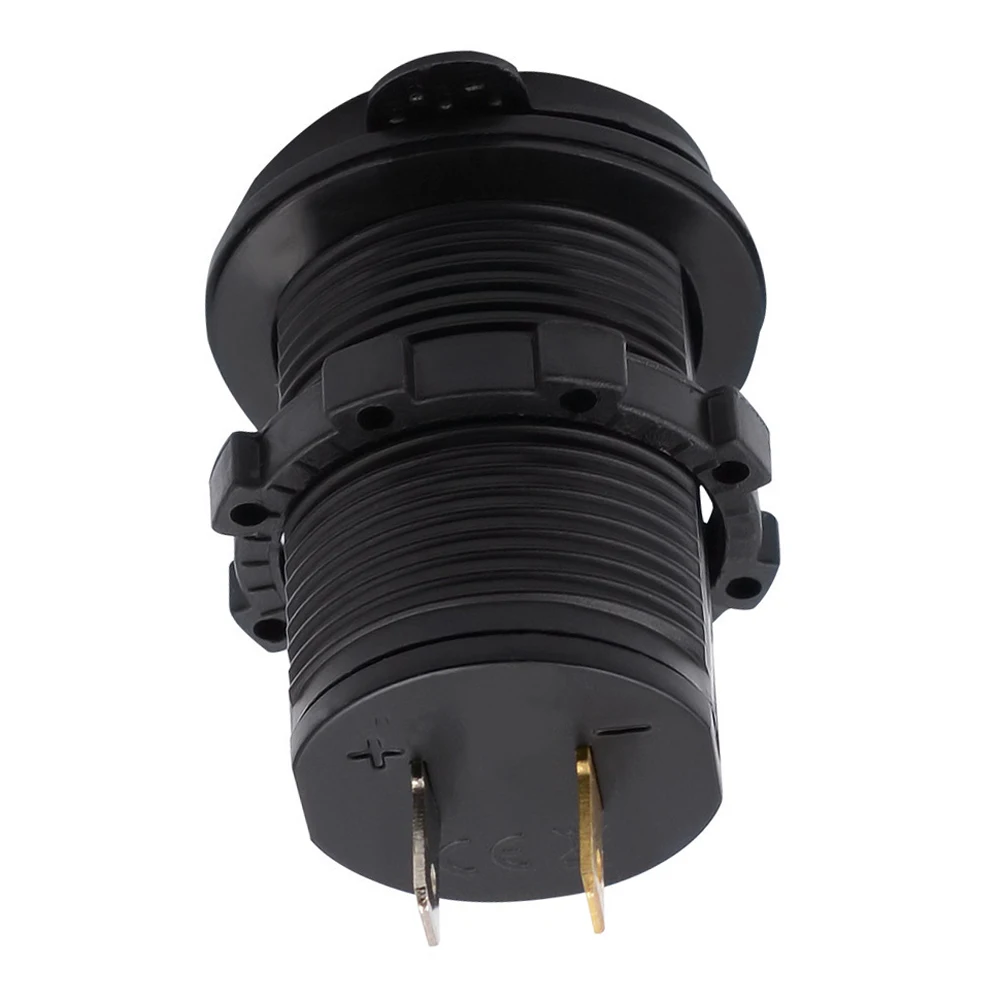 Хит продаж! 12V 24V розетка для автомобильного прикуривателя с двумя 1A/2.1A USB Порты и