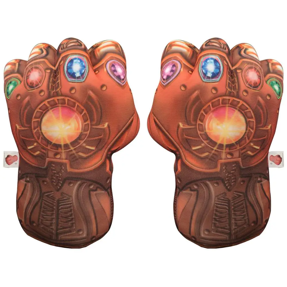 Плюшевые перчатки Marvel мстители игрушки Веном Халк Капитан Америка танос Человек