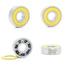 6000-2RS нержавеющий подшипник 10*26*8 мм (1 предмет) ABEC-3 6000 RS велосипедные ступицы спереди и сзади ступицы колеса 10 26 8 Керамика шарикоподшипники малого сечения