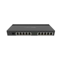 mikrotik rb4011igsrm powerful 10xgigabit port router with a quad core 1 4ghz cpu 1gb ram sfp10gbps cage with rack ears