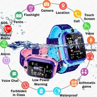 childrens smart watch gps sos phone wrist watch kids girl smartwatch with sim card photo waterproof ip67 for ios huawei android