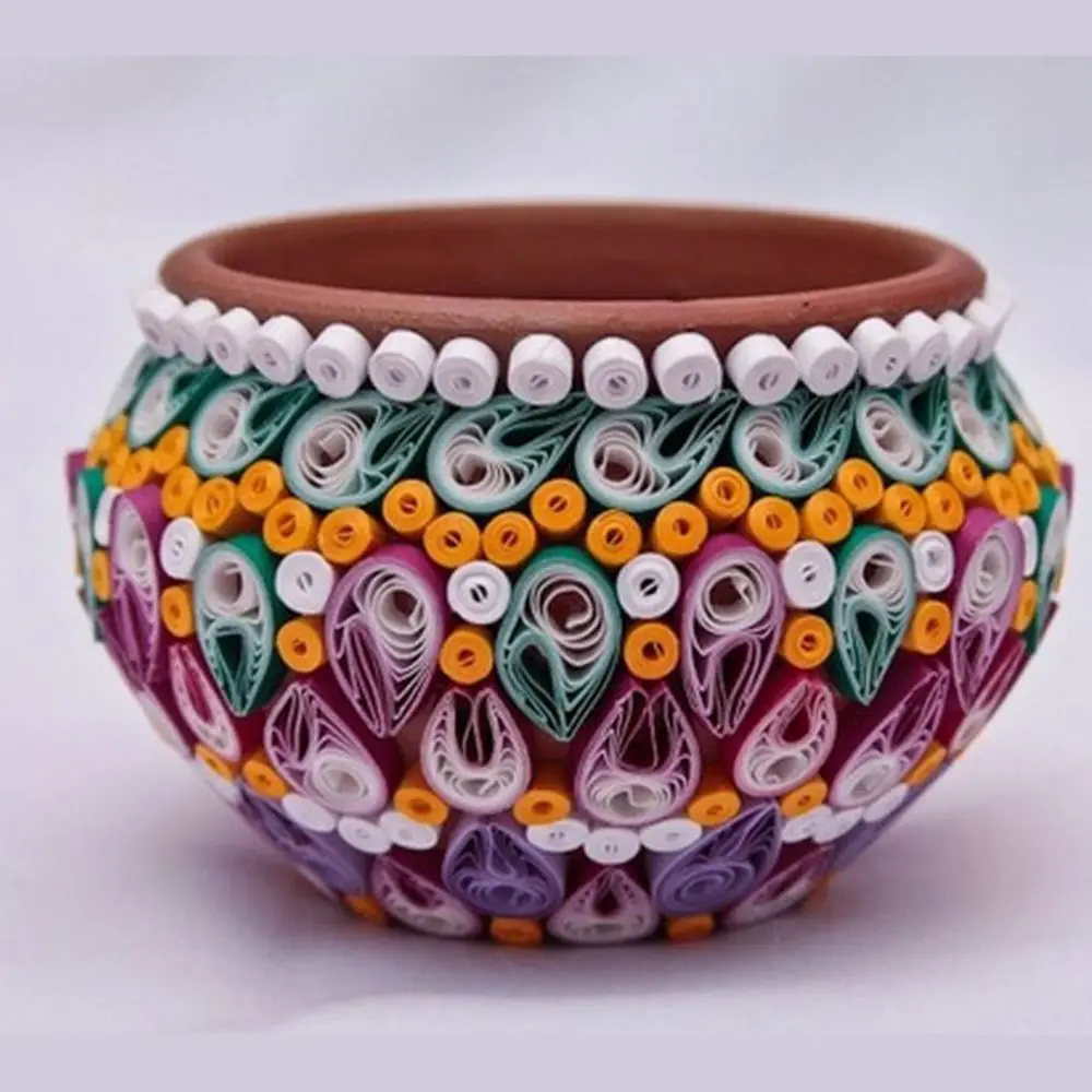 120 полосатая бумага для квиллинга ширина 3 мм однотонная оригами сделай сам