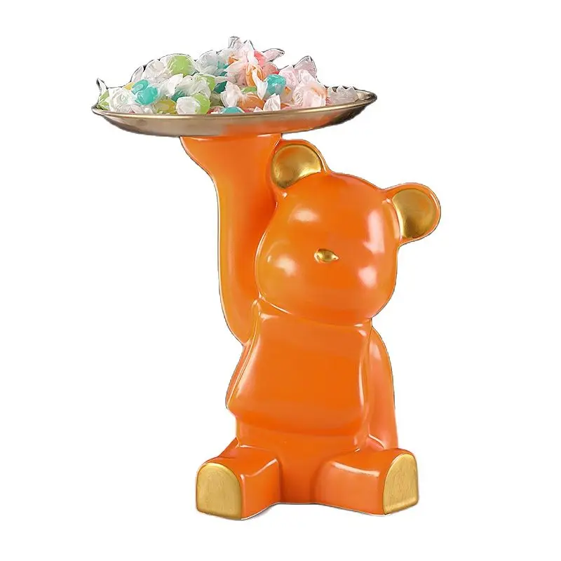 

Home Room Decor,Figurine Miniature,Cute Bear,Sculpture,Table Decoration,Modern,Multifunction,Desktop Storage,Statue,Crafts,Art