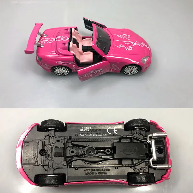 JADA 1/32 масштабная модель автомобиля игрушки 2010 Honda S2000 литья под давлением Металл