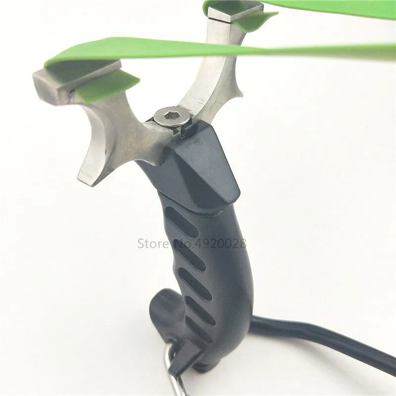 

Powerful hunting slingshot high quality catapult hand-held bow detachable bow head with rubber band outdoor sling shot