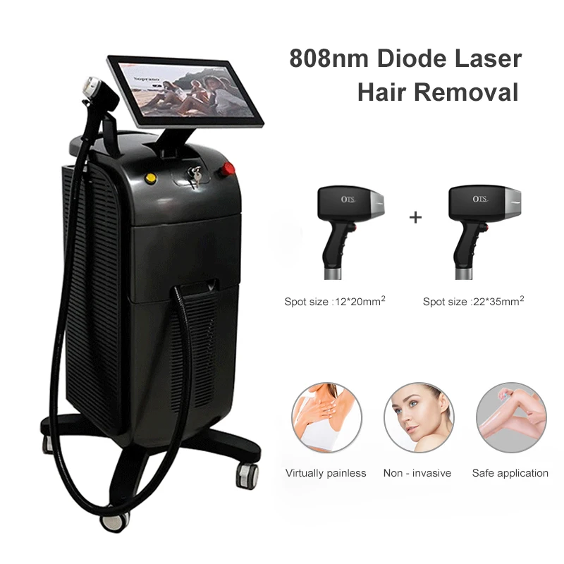 

Диодный Лазерный Аппарат для удаления волос Ice Soprano Titanium 808 нм, диодный лазер для омоложения кожи салона красоты, диодный лазер 755 нм 1064 нм