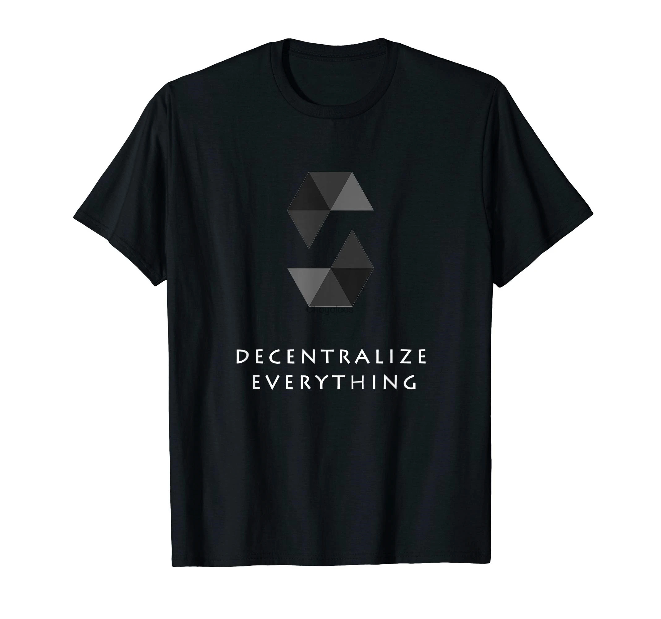 Decentralize Everything Solidity Shirt Crypto Blockchain |