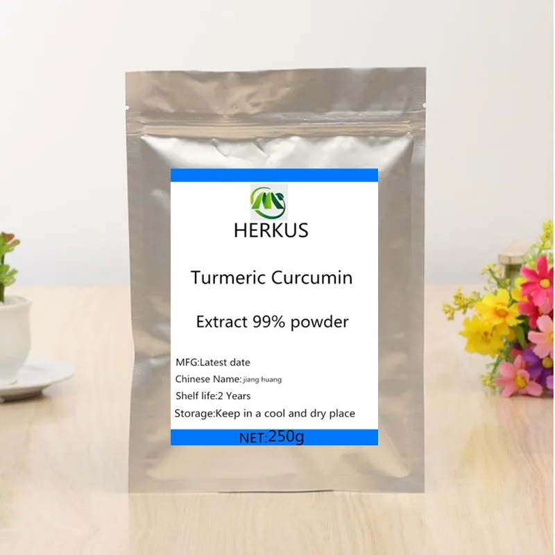 

Hot Selling High Quality No Added Pure Turmeric Extract Powder 99% Curcumin Powder for Joints and Healthy Inflammation Support