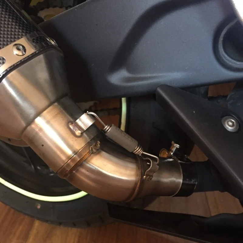 Silp on для мотоцикла Yamaha YZF R25/YZF R3 глушитель из нержавеющей стали со средним