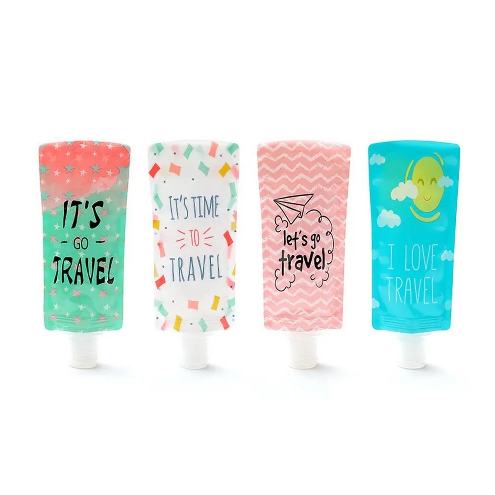 

Travel Folding Liquid Dispensing Bag Storage Bag Bathroom Supplies