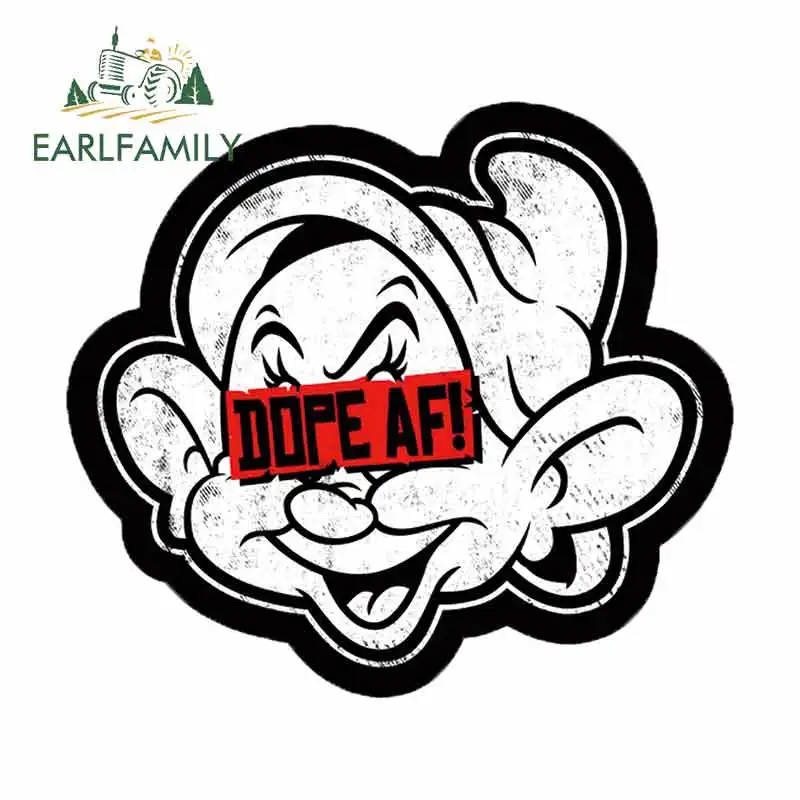 

EARLFAMILY 13 см x 11,8 см для осветления пятен AF аниме, автомобильные наклейки, сделай сам, доски для серфинга, ноутбук, мотоцикл, Виниловая пленка дл...