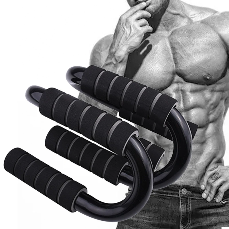 

1Pair Push Ups Stands Grip Fitness Equipment Handles Chest Body Buiding Sports Muscular Training Tools