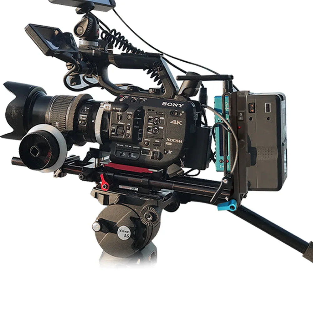 Пластина для аккумулятора с V-образным креплением со стержневым зажимом 15 мм + D-Tap